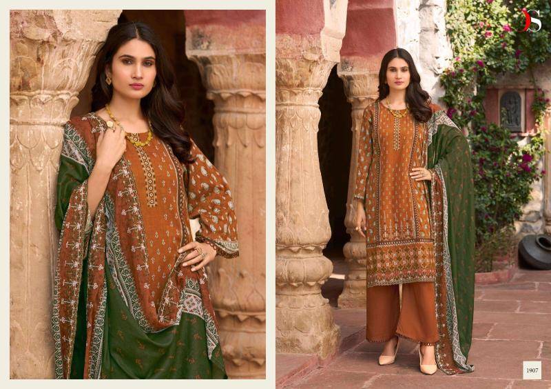 Deepsy suits bin saeed lawn vol- 19  Wholesale Salwar Kameez suppliers in Kolkata